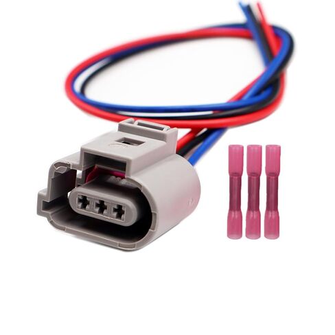 High Pressure Fuel Sensor Connector Compatible with Volkswagen Audi 2007-2015 3B0973703G Pigtail Plug Wiring Harness 06E906051E, 06E906051K in Saudi Arabia