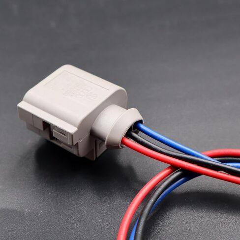 High Pressure Fuel Sensor Connector Compatible with Volkswagen Audi 2007-2015 3B0973703G Pigtail Plug Wiring Harness 06E906051E, 06E906051K in Saudi Arabia