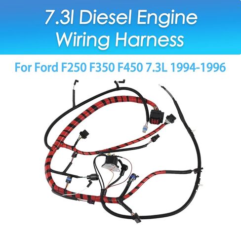 F6TZ-9A451-F Engine Wiring Harness Assembly for 1994-1996 Ford F250/F350/F450 Super Duty 7.3L DI Diesel Engine in Kuwait