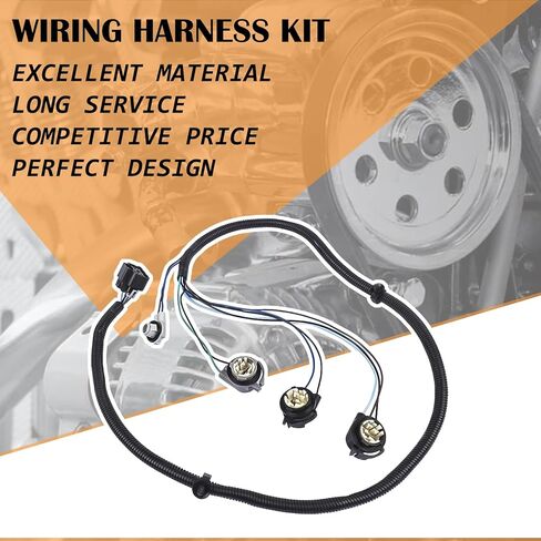16531401 Left Driver Side Tail Light Wiring Harness Kit Fits for Chevy Silverado 1500 1500HD 2500HD 3500 2003-2007 in Saudi Arabia