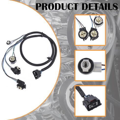 16531401 Left Driver Side Tail Light Wiring Harness Kit Fits for Chevy Silverado 1500 1500HD 2500HD 3500 2003-2007 in Saudi Arabia