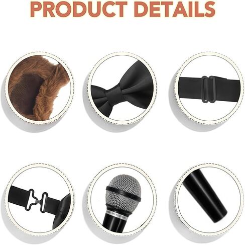 Bear Costume Accessories For Women Brown Bear Ears Headband with Black Bow For Adults Women in Saudi Arabia