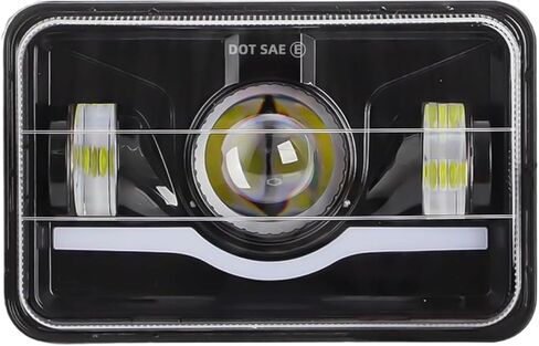 Headlights Fit for Suzuki DRZ400SM DRZ400S DRZ400 DRZ250 DRZ400E,5 Inch Square 6000K Hi/Lo Beam White/Amber DRL,IP68 Waterproof,Plug & Play,DOT Approved in Kuwait