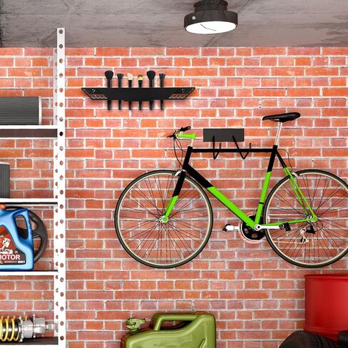 2 Pcs 12 Slot Detailing Brush Holder Car Detail Brush Rack Pan Wall-mount Brushes Organizer Products with Hardware Coated Iron Rack for Garage Workshop Auto Detailing Shop Care Storage in Saudi Arabia