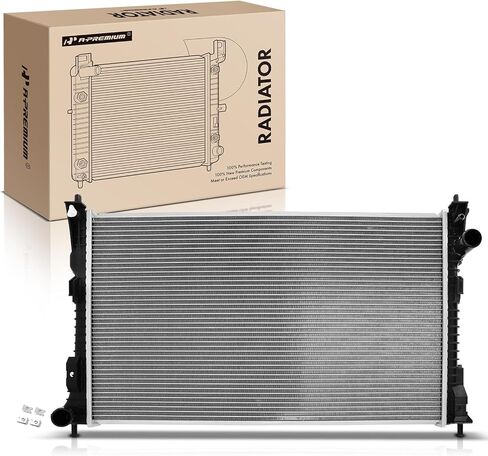 A-Premium Engine Coolant Radiator Assembly Compatible with Ford Taurus 2010-2017, Special Service Police Sedan 2014-2018 & Lincoln MKS 2010-2016 in Saudi Arabia