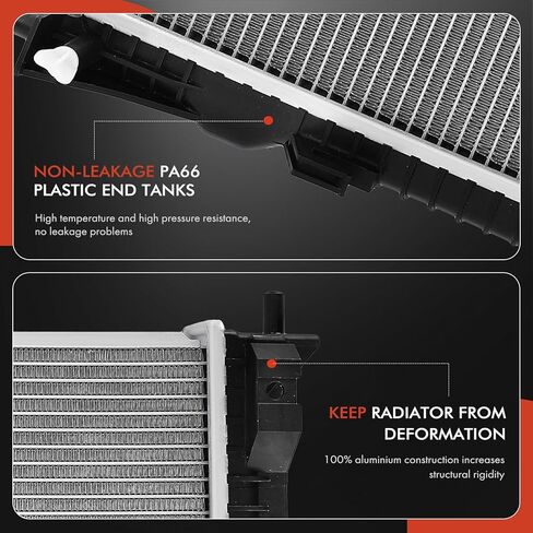 A-Premium Engine Coolant Radiator Assembly Compatible with Ford Taurus 2010-2017, Special Service Police Sedan 2014-2018 & Lincoln MKS 2010-2016 in Saudi Arabia