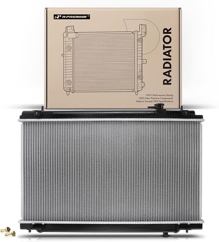 A-Premium Engine Coolant Radiator with Transmission Oil Cooler Compatible with Nissan 350Z 2003-2006 V6 3.5L, Automatic Transmission, Replace# 21460CD010 in Saudi Arabia
