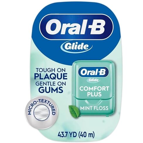Oral-B Glide Pro-Health Comfort Plus Dental Floss, Mint, 43.7-Yard Dispenser, Pack of 6 in Kuwait