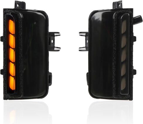 ITrims Car Side Mirror Turn Signal Light for Toyota Land Cruiser Prado LC250 2024 2025 Sequential Mirror Indicator Lights LED Dynamic Automotive Side Mirror Blinker Smoked Black 2PCS in Saudi Arabia