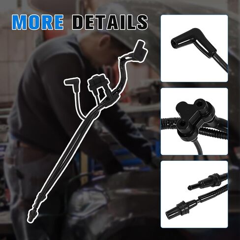 F81Z-7A784-BB Vacuum Reservoir Tube Assembly Compatible with 1999-2007 Ford F-250 F-350 F-450 F-550 Super Duty,2000–2005 Excursion 5.4L 6.0L 6.8L 7.3L in Kuwait