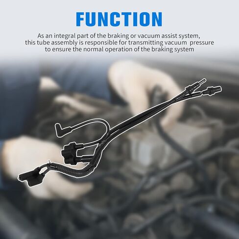 F81Z-7A784-BB Vacuum Reservoir Tube Assembly Compatible with 1999-2007 Ford F-250 F-350 F-450 F-550 Super Duty,2000–2005 Excursion 5.4L 6.0L 6.8L 7.3L in Kuwait