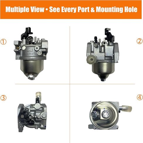 مكربن ​​KRYN Huayi لمحرك بريداتور 173cc 5.5HP، PowerSmart DB2321SR 21 بوصة 170cc RV170 RV170-S محرك جزازة العشب in Kuwait