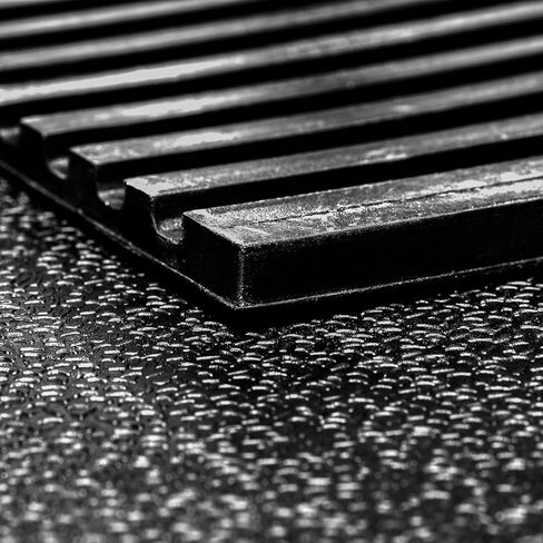 48" W x 72" L x 0.75" T Utility Mat Heavy Duty Rubber Utility Mat for Gym Floors, Garages, Stables, Indoor & Outdoor Use (ACKLAND) in Saudi Arabia