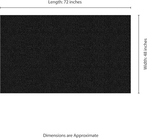 48" W x 72" L x 0.75" T Utility Mat Heavy Duty Rubber Utility Mat for Gym Floors, Garages, Stables, Indoor & Outdoor Use (ACKLAND) in Saudi Arabia