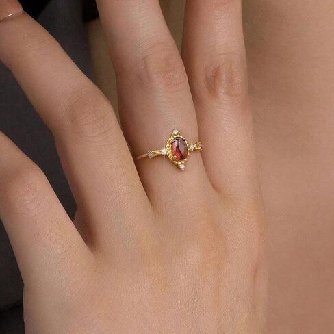 1pc Sterling Silver Retro Palace Colourful Gemstones Four Claw Ring For Ladies Jewelry Fine Jewelry Gift For Women Prom Decor in Saudi Arabia
