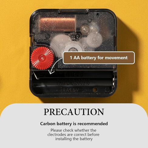 Modern Wall Clock for Living Room,Large Decorative Wall Clock,Digital Creative Silent Clock Battery Operated for Kitchen/Entryway/Bedroom/Office/Dinning Room Metal Wall Decor 18"X31" in Kuwait