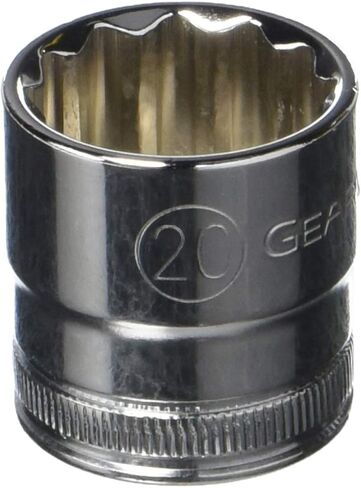 GEARWRENCH 3/8" Drive Standard Metric Socket 20mm, 12 Point - 80596 in Saudi Arabia