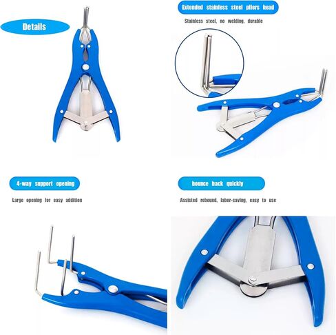 Balloon Stuffing Tool,Balloon Expander Pliers,Balloon Stuffing Machine, Stainless Steel Blue Extended Balloon Mouth Expander & Come with Filling Confetti Paper Multicolor (Heart-shape) in Kuwait