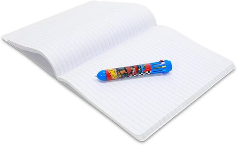 Hot Wheels Pen Set - 10 Color in One Racecar Ballpoint Pen Gift Bundle for Kids Plus Tattoos, More | Hot Wheels Stationery for Kids in Saudi Arabia