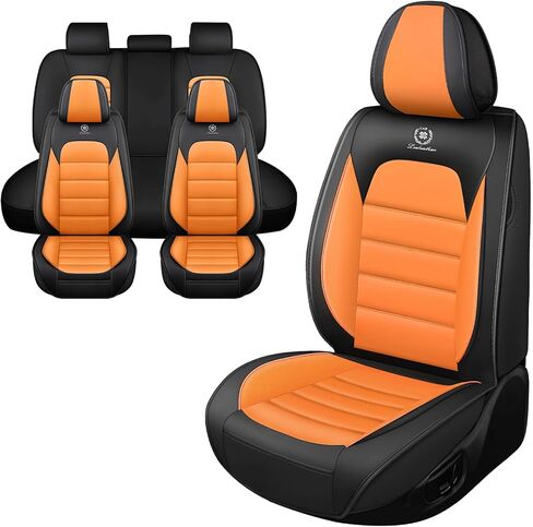 Car Seat Covers for Dodge Ram 3500 2004-2011,Waterproof Soft Breathable PU Leather Seat Cover with Storage Pockets(Black&Green,Full Set) in Saudi Arabia