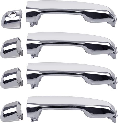 Gledewen Exterior Door Handle 4Pcs Front Rear Driver Passenger Side, Compatible with 2010-2020 Lexus GX460 Toyota 4Runner, Replaces# 96636 96637 96638 in Saudi Arabia