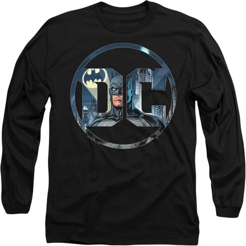 Batman Logo Longsleeve T Shirt & Stickers in Saudi Arabia