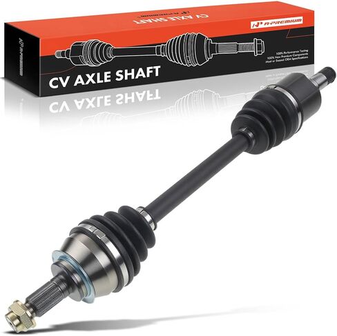 مجموعة عمود المحور A-Premium CV متوافقة مع Mini Cooper 2007 2008 2009 2010 2011 2012 2013 1.6L مطحونة بشكل طبيعي، ناقل حركة يدوي، جانب السائق الأيسر الأمامي، استبدال # 31602756341 in Saudi Arabia