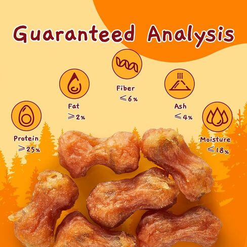 Jungle Calling Rawhide Free Dog Chew Treats, Real Chicken Wrapped Peanut Butter Bones, Teeth Clean Chewy Training Snacks, 6 oz in Kuwait