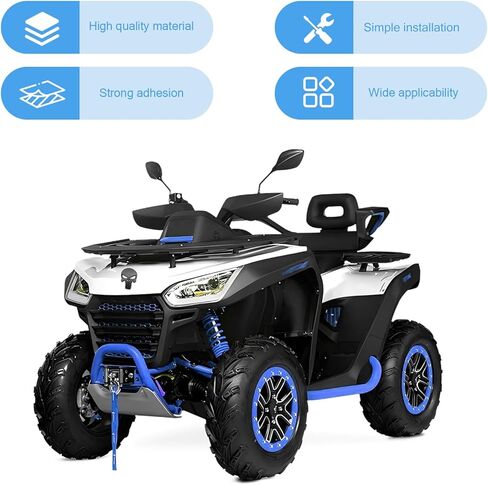 2 PCS Car Skull Sticker Decals, 3D Stereo Metal Skeleton Decorative Sticker, Scratch-cover Self-adhesive Exterior Badge Accessory, for Most Vehicles(Black) in Kuwait