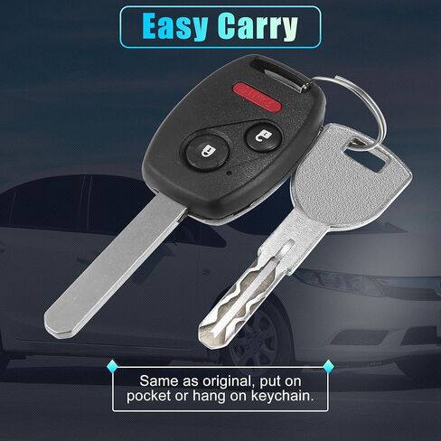X AUTOHAUX 313.8 ميجاهرتز N5F-S0084A بديل ذكي للقرب بدون مفتاح مفتاح التحكم عن بعد لسيارة Honda Civic LX NGV Odyssey LX 2006-2017 3 أزرار تحكم غير مقطوع مفتاح إشعال السيارة 46 رقاقة in Saudi Arabia