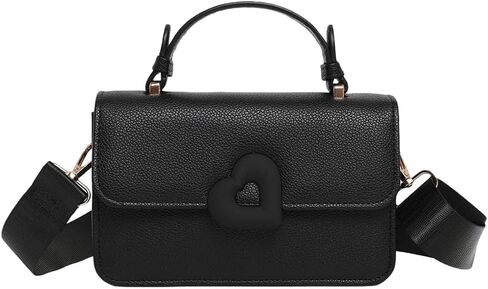 JHVYF Women Crossbody Shoulder Handbag Cute Cross-body Messenger Purse Satchel Casual Bag Evening Clutch Heart shaped bag in Saudi Arabia
