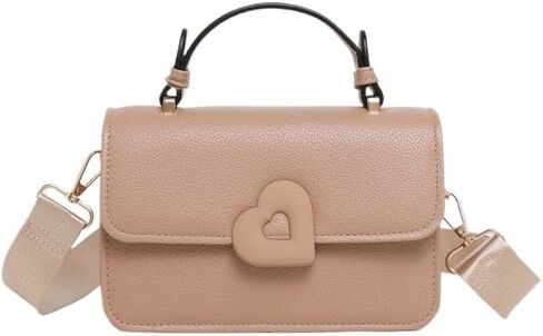 JHVYF Women Crossbody Shoulder Handbag Cute Cross-body Messenger Purse Satchel Casual Bag Evening Clutch Heart shaped bag in Saudi Arabia