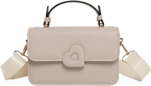 JHVYF Women Crossbody Shoulder Handbag Cute Cross-body Messenger Purse Satchel Casual Bag Evening Clutch Heart shaped bag in Saudi Arabia