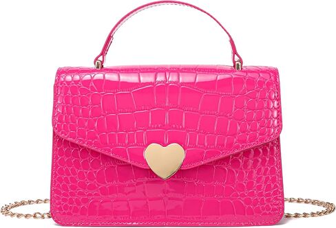 JHVYF Women Crossbody Shoulder Handbag Cute Cross-body Messenger Purse Satchel Casual Bag Evening Clutch Heart shaped bag in Saudi Arabia