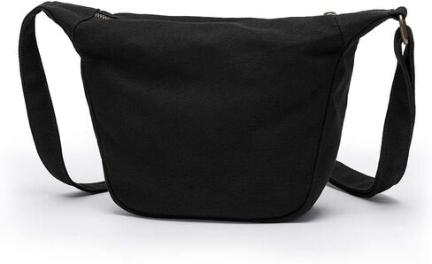 Canvas bag female bag cloth bag soft Japanese chic Hong Kong style casual dumpling bag shoulder messenger small bag in Kuwait