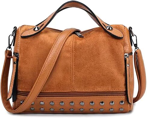 حقيبة كروس نسائية على طراز بانك ببرشام PU على الموضة حقيبة كتف كروس in Kuwait