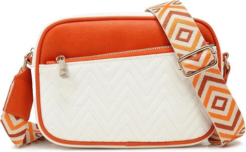 Crossbody Bags for Women Travel Purses: Small PU Leather Over Shoulder Bag with Adjustable Guitar Strap for Youth Ladies Aged 16-28 Everyday Use in Saudi Arabia