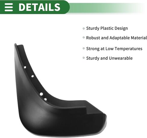 Motoforti Mud Flaps Splash Guards Mud Guards for Ford Focus (1.8) 2009-2014 W/Mount Accessories in Saudi Arabia