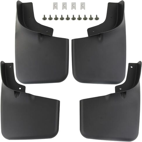 Mud Flaps Accessories Heavy Duty Front & Rear Mud Splash Guards for 2015-2017 Ford F-150 w/Fender Flares CW,4pcs in Saudi Arabia
