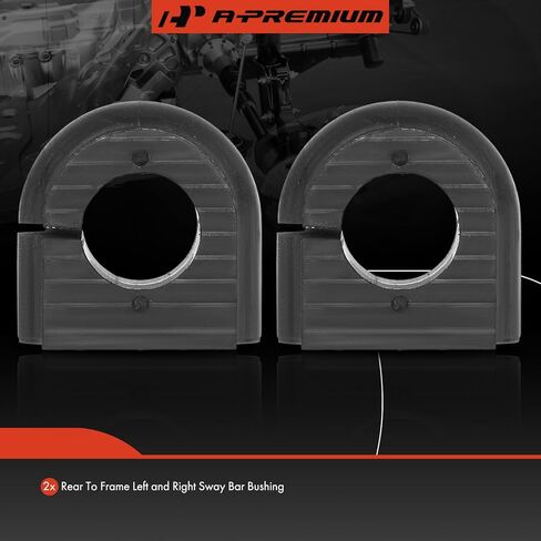 A-Premium 2 x Rear To Frame Sway Bar Bushing Kit, Compatible with Nissan Altima 2002-2006, Maxima 2004-2008 in Saudi Arabia