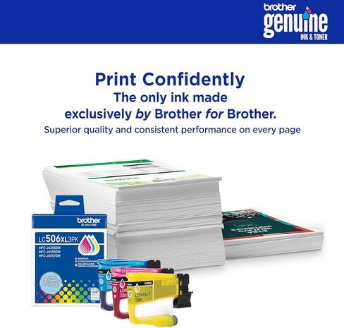 خراطيش حبر سوداء أصلية LC506XXL2PK من Brother الأصلية عالية الإنتاجية (لاستخدام طابعات INKvestment 4355 و4555 و4557) in Saudi Arabia