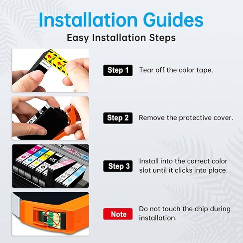 8 عبوات من خراطيش حبر CLI-65 CLI65 مع رقاقة متوافقة مع طابعة Canon Pixma Pro-200 Pro-200s (BK/C/M/Y/PM/PC/GY/LGY)، طباعة بدون حدود من 3.5 بوصة × 3.5 بوصة حتى 13 بوصة × 19 بوصة in Kuwait