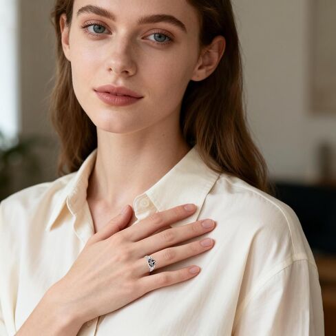 خاتم جرة شجرة الحياة من الفضة الاسترليني للرماد للنساء خاتم مجوهرات تذكارية تصميم ذو معنى للارتداء اليومي أو كهدية in Kuwait