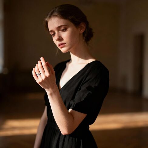 خاتم جرة شجرة الحياة من الفضة الاسترليني للرماد للنساء خاتم مجوهرات تذكارية تصميم ذو معنى للارتداء اليومي أو كهدية in Kuwait