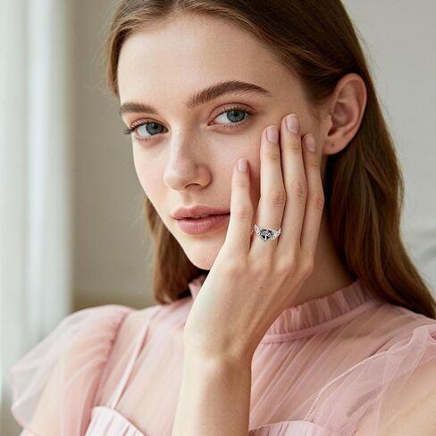 خاتم جرة شجرة الحياة من الفضة الاسترليني للرماد للنساء خاتم مجوهرات تذكارية تصميم ذو معنى للارتداء اليومي أو كهدية in Kuwait