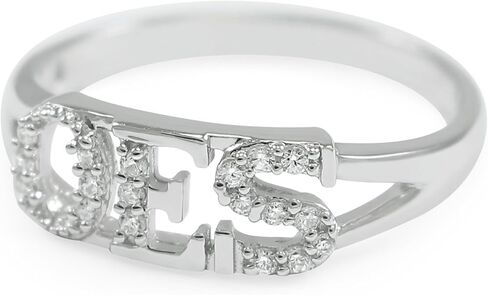 OES (Order of the Eastern Star) Freemasonry Sterling Silver Ring with CZs/OES Jewelry and Accessories in Kuwait