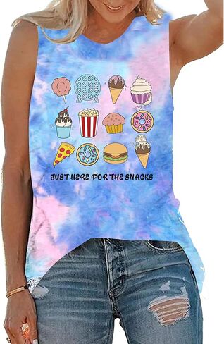Magic Castle Tank Top for Women Magic Kingdom Graphic Shirt Tops Summer Vacation Vest in Saudi Arabia