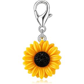 Sunflower Keychain Bag Charms for Women, Bright and Cute Accessory for Bag Charms,Sunflower Keychains Gifts for Mom,Women,Friends,Teacher in Kuwait