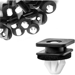 30PCS A Pillar Car Trim Hardware, OEM#BB5Z-78519R44-A Vehicle Windshield Moulding Retaining Clip with Foam Sealer, Auto Fastener Replacement Accessories, Compatible with Ex-plorer in Kuwait