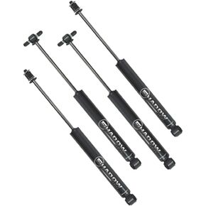 Superlift Suspension RealTruck Lift Kit Shock Box for Jeep Wrangler JK | Front & Rear Shadow Series Shocks | 84016 | Fits 2007-2018 Jeep Wrangler JK 2 Door & 4 Door with 2.5-4" Lift in Kuwait